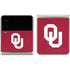 University of Oklahoma Sooners Cracked Galaxy Z Flip3 5G Skin