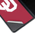 University of Oklahoma Sooners Cracked Galaxy Z Fold3 5G Skin