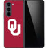 University of Oklahoma Sooners Cracked Galaxy Z Fold5 5G Skin