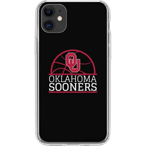 University of Oklahoma Sooners Cracked iPhone 11 Clear Case