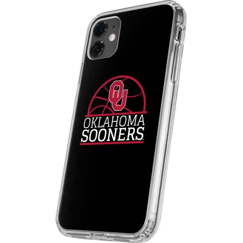University of Oklahoma Sooners Cracked iPhone 11 Clear Case