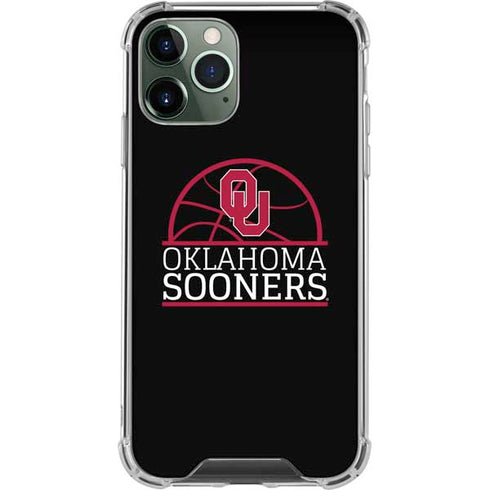 University of Oklahoma Sooners Cracked iPhone 11 Pro Max Clear Case