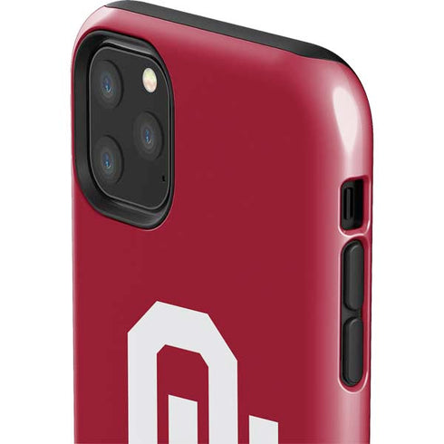 University of Oklahoma Sooners Cracked iPhone 11 Pro Max Impact Case