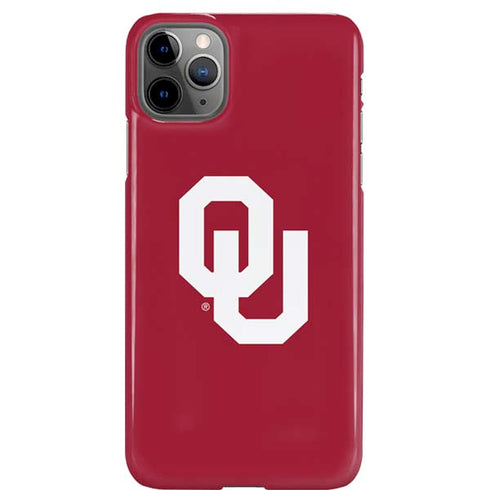 University of Oklahoma Sooners Cracked iPhone 11 Pro Max Lite Case