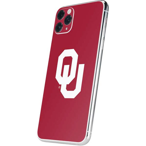 University of Oklahoma Sooners Cracked iPhone 11 Pro Max Skin