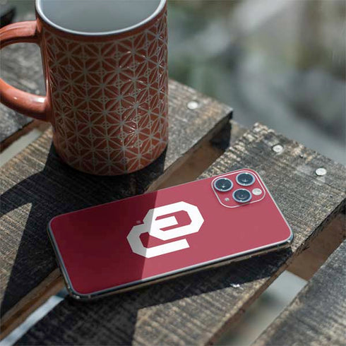 University of Oklahoma Sooners Cracked iPhone 11 Pro Skin