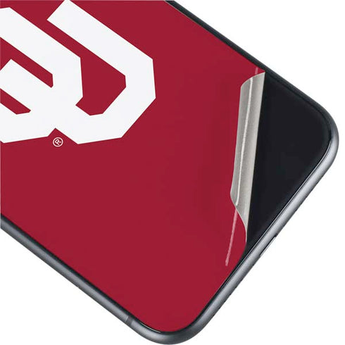 University of Oklahoma Sooners Cracked iPhone 11 Skin