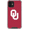 University of Oklahoma Sooners Cracked iPhone 12 Clear Case