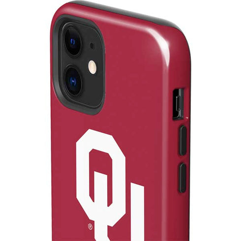 University of Oklahoma Sooners Cracked iPhone 12 Impact Case