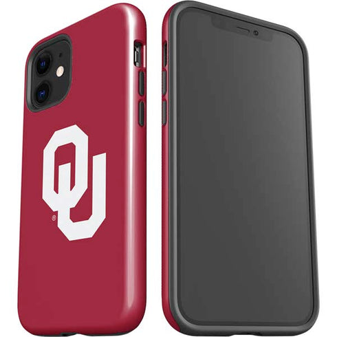 University of Oklahoma Sooners Cracked iPhone 12 Impact Case