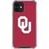 University of Oklahoma Sooners Cracked iPhone 12 Mini Clear Case