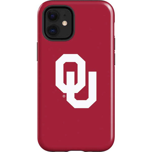 University of Oklahoma Sooners Cracked iPhone 12 Mini Impact Case