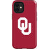 University of Oklahoma Sooners Cracked iPhone 12 Mini Impact Case
