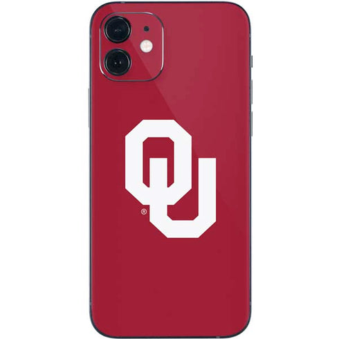 University of Oklahoma Sooners Cracked iPhone 12 Mini Skin