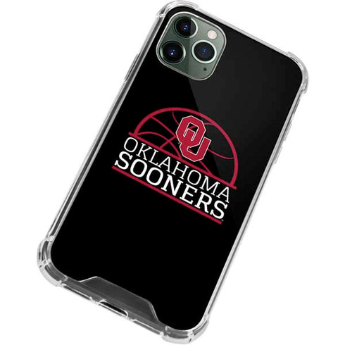 University of Oklahoma Sooners Cracked iPhone 12 Pro Clear Case