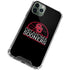 University of Oklahoma Sooners Cracked iPhone 12 Pro Clear Case