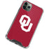 University of Oklahoma Sooners Cracked iPhone 12 Pro Max Clear Case