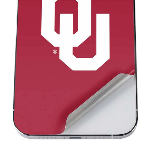 University of Oklahoma Sooners Cracked iPhone 12 Pro Skin