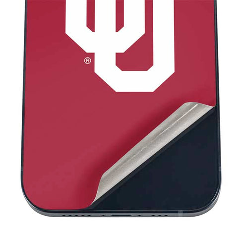 University of Oklahoma Sooners Cracked iPhone 12 Skin