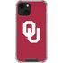 University of Oklahoma Sooners Cracked iPhone 13 Clear Case
