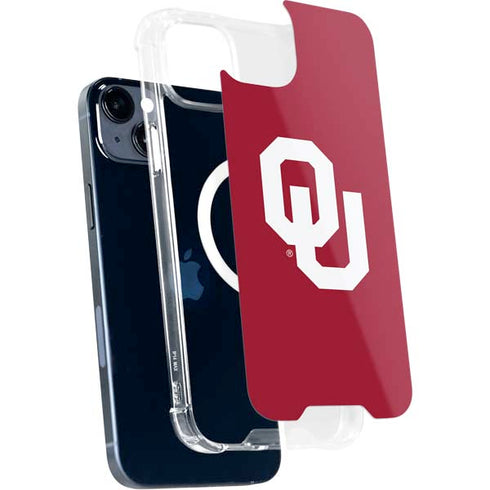 University of Oklahoma Sooners Cracked iPhone 13 MagSafe Case