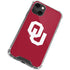 University of Oklahoma Sooners Cracked iPhone 13 Mini Clear Case