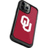 University of Oklahoma Sooners Cracked iPhone 13 Pro Cargo Case