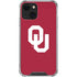 University of Oklahoma Sooners Cracked iPhone 14 Plus Clear Case