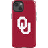 University of Oklahoma Sooners Cracked iPhone 15 Impact Case