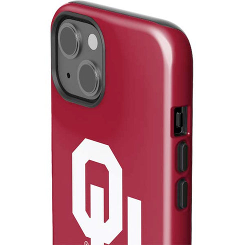 University of Oklahoma Sooners Cracked iPhone 15 Impact Case