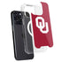 University of Oklahoma Sooners Cracked iPhone 15 Pro MagSafe Case