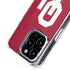 University of Oklahoma Sooners Cracked iPhone 15 Pro Max MagSafe Case