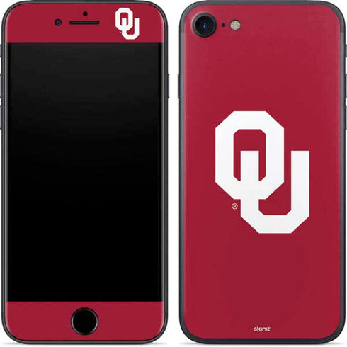 University of Oklahoma Sooners Cracked iPhone 7 Skin