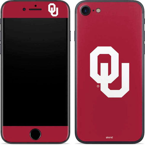 University of Oklahoma Sooners Cracked iPhone 8 Skin