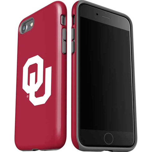 University of Oklahoma Sooners Cracked iPhone SE (2nd & 3rd Gen) Pro Case