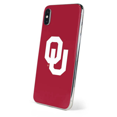 University of Oklahoma Sooners Cracked iPhone X Skin