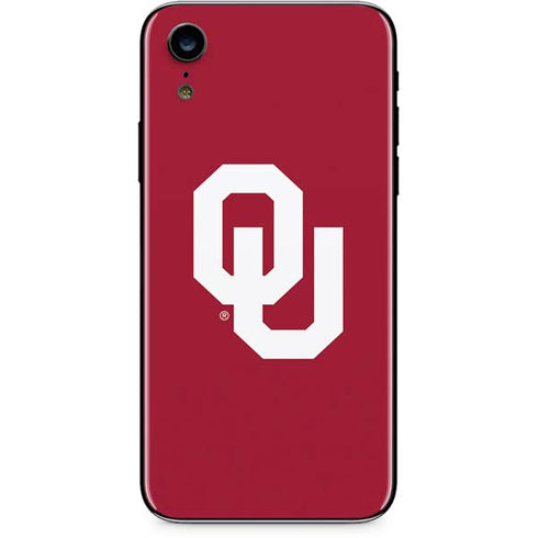 University of Oklahoma Sooners Cracked iPhone XR Skin