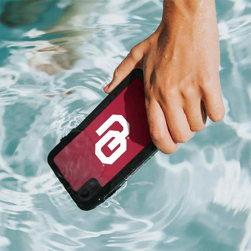 University of Oklahoma Sooners Cracked iPhone XR Waterproof Case