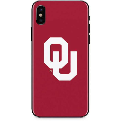 University of Oklahoma Sooners Cracked iPhone XS Max Skin