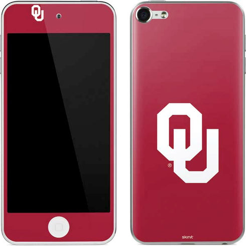 University of Oklahoma Sooners Cracked Apple iPod Skin