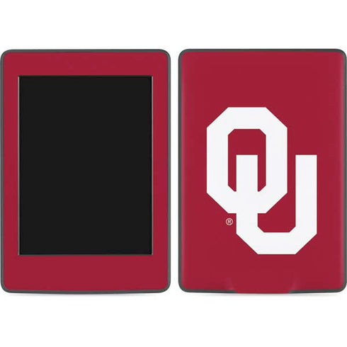 University of Oklahoma Sooners Cracked Amazon Kindle Skin