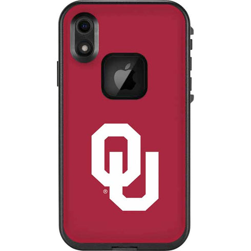 University of Oklahoma Sooners Cracked LifeProof Fre iPhone Skin
