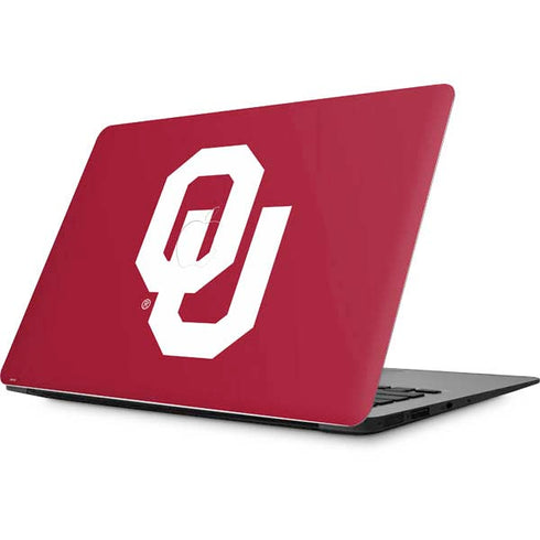 University of Oklahoma Sooners Cracked Apple MacBook Skin