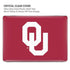 University of Oklahoma Sooners Cracked MacBook Pro 13in (2020) Case plus Skin