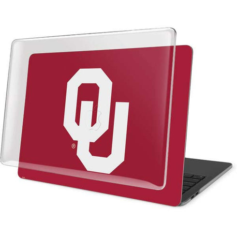 University of Oklahoma Sooners Cracked MacBook Pro 15in (2016-19) Case plus Skin