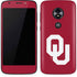 University of Oklahoma Sooners Cracked Moto E5 Play Skin