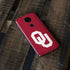 University of Oklahoma Sooners Cracked Moto E5 Plus Skin
