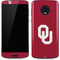 University of Oklahoma Sooners Cracked Moto G6 Skin