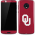 University of Oklahoma Sooners Cracked Moto G6 Skin
