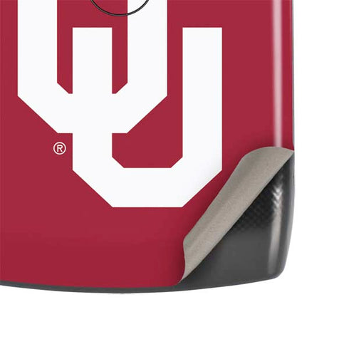 University of Oklahoma Sooners Cracked Motorola RAZR Skin